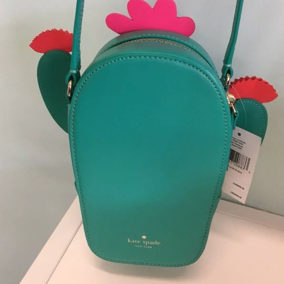 Kate spade new horizons cactus crossbody lizard - Picture 5 of 6
